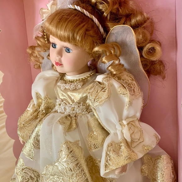 Porcelain Doll - Angel Collection- Genuine Porcelain Doll - Picture 8 of 16